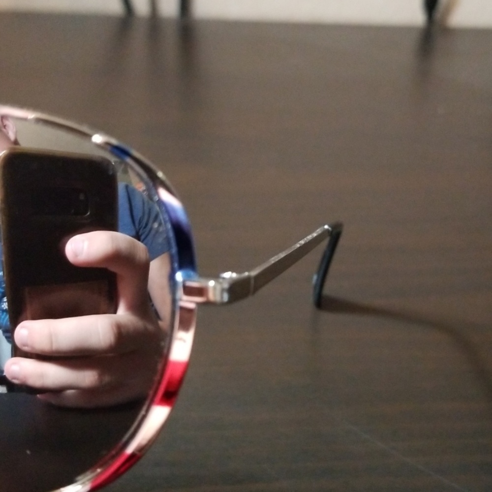 USA Reflective aviator sunglasses - Picture 2 of 3